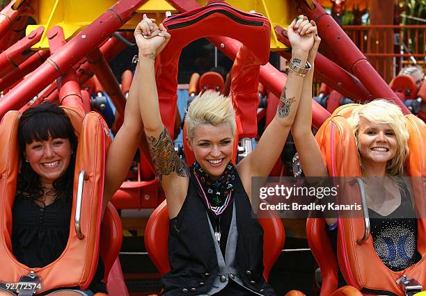 Ruby Rose launches Dreamworld's new summer attraction where MTV will broadcast live from the popular theme park from December 26 to January 22, at...