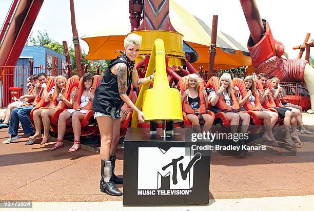 Ruby Rose launches Dreamworld's new summer attraction where MTV will broadcast live from the popular theme park from December 26 to January 22, at...