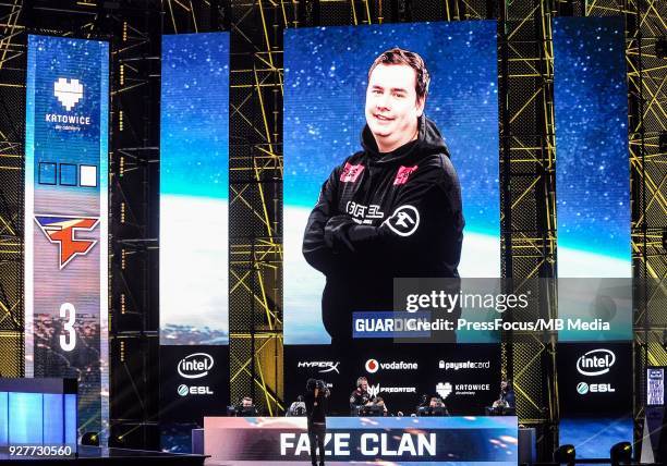 Ladislav GuardiaN Kovacs during Counter-Strike: Global Offensive final game between FaZe Clan and Fnatic on March 4, 2018 in Katowice, Poland.