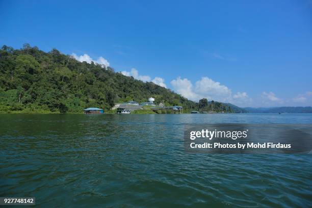 old royal belum state park jetty - perak state 個照片及圖片檔