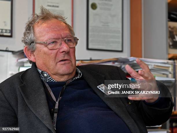 Adam Michnik, a prominent communist-era dissident who is now editor-in-chief of Gazeta Wyborcza, Poland's leading liberal newspaper, is pictured at...