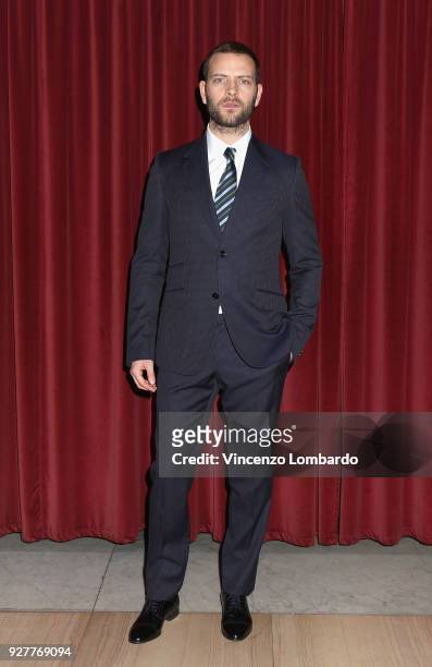 Alessandro Borghi attends the 1st Wondy Award on March 5, 2018 in Milan, Italy.