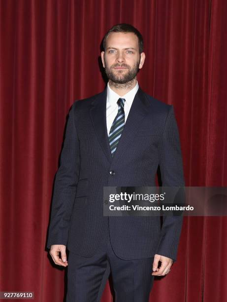 Alessandro Borghi attends the 1st Wondy Award on March 5, 2018 in Milan, Italy.