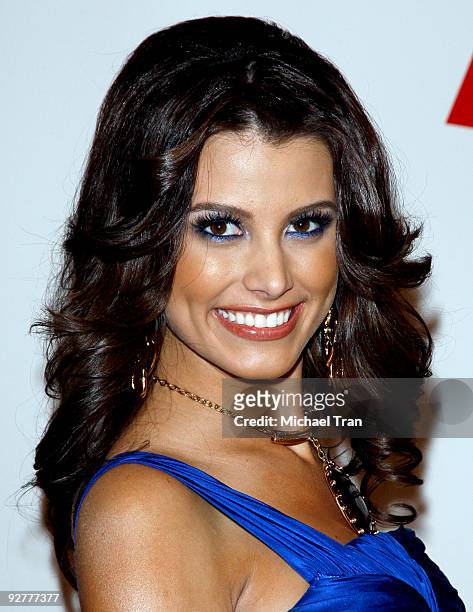 Stefania Fernandez arrives to the 2009 Latin Recording Academy Person of the Year honoring "De Fiesta With Juan Gabriel" held at Mandalay Bay on...