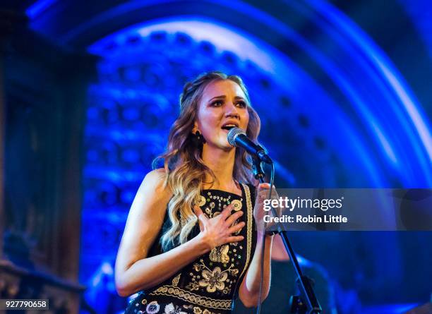 Sarah Darling performs at the Union Chapel on March 5, 2018 in London, England.