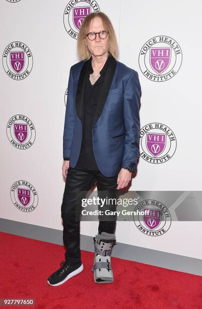 Musician Tom Hamilton attends the "Raise Your Voice" concert honoring Julie Andrews at Alice Tully Hall, Lincoln Center on March 5, 2018 in New York...