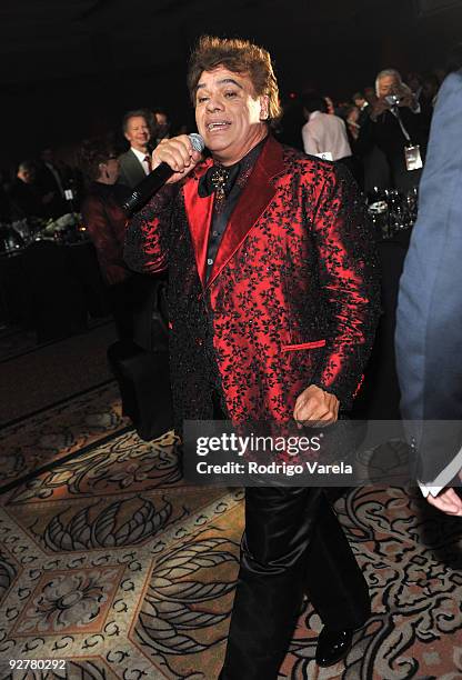 Honoree Juan Gabriel performs onstage at the 2009 Person Of The Year Honoring Juan Gabriel at Mandalay Bay Events Center on November 4, 2009 in Las...