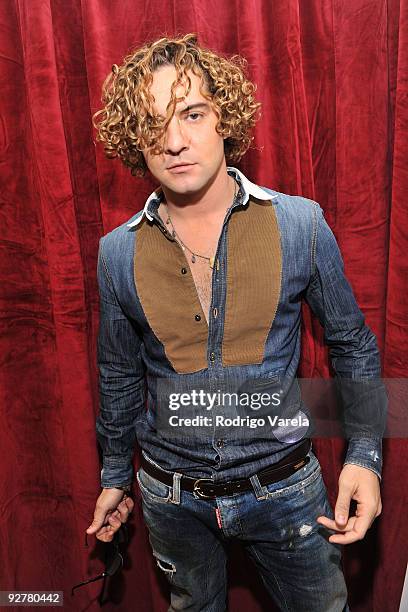 Singer David Bisbal attends the 10th Annual Latin GRAMMY Awards Univision Radio Remotes Day 3 held at the Mandalay Bay Events Center on November 4,...