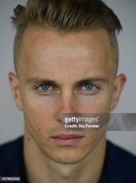 England player Tom Curran pictured ahead of the First ODI v New Zealand Black Caps at Seddon Park on February 23, 2018 in Hamilton, New Zealand.