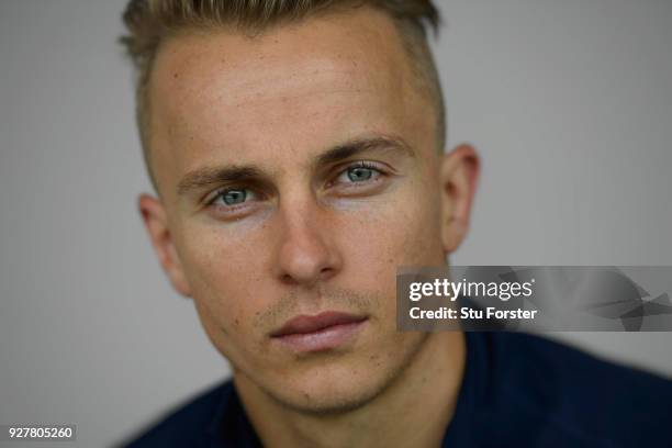 England player Tom Curran pictured ahead of the First ODI v New Zealand Black Caps at Seddon Park on February 23, 2018 in Hamilton, New Zealand.