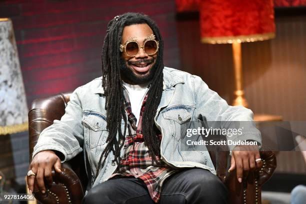 Rapper DRAM attends the AT&T AUDIENCE Network Music Series at Red Studios on March 5, 2018 in Los Angeles, California.