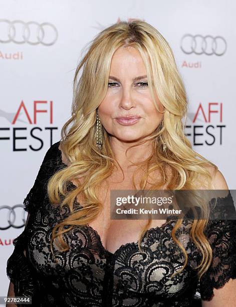 Actress Jennifer Coolidge arrives at the AFI FEST 2009 screening of "The Bad Lieutenant: Port of Call New Orleans" at the Chinese Theater on November...