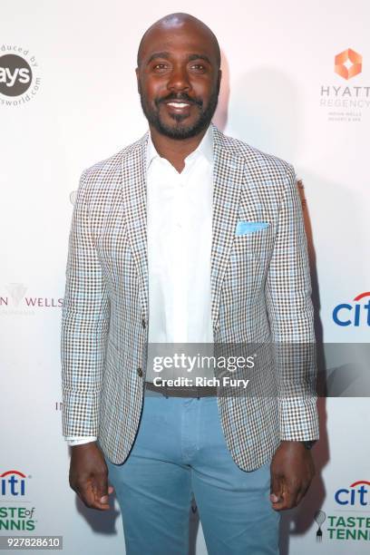 Marshall Faulk attends the Citi Taste of Tennis at Hyatt Regency Indian Wells Resort & Spa on March 5, 2018 in Indian Wells, California.