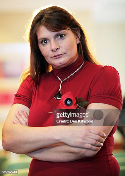 Sara Payne poses for a portrait at the Thistle Hotel on November 5, 2009 in London, England. In a review of the criminal justice system, Mrs Payne...