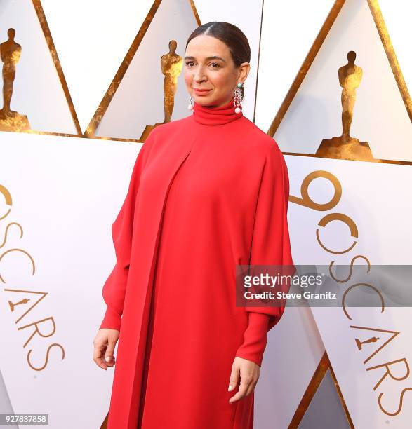 Maya Rudolph arrives at the 90th Annual Academy Awards at Hollywood & Highland Center on March 4, 2018 in Hollywood, California.