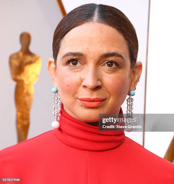 Maya Rudolph arrives at the 90th Annual Academy Awards at Hollywood & Highland Center on March 4, 2018 in Hollywood, California.