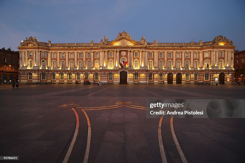 Capitole City Hall in Toulouse, France