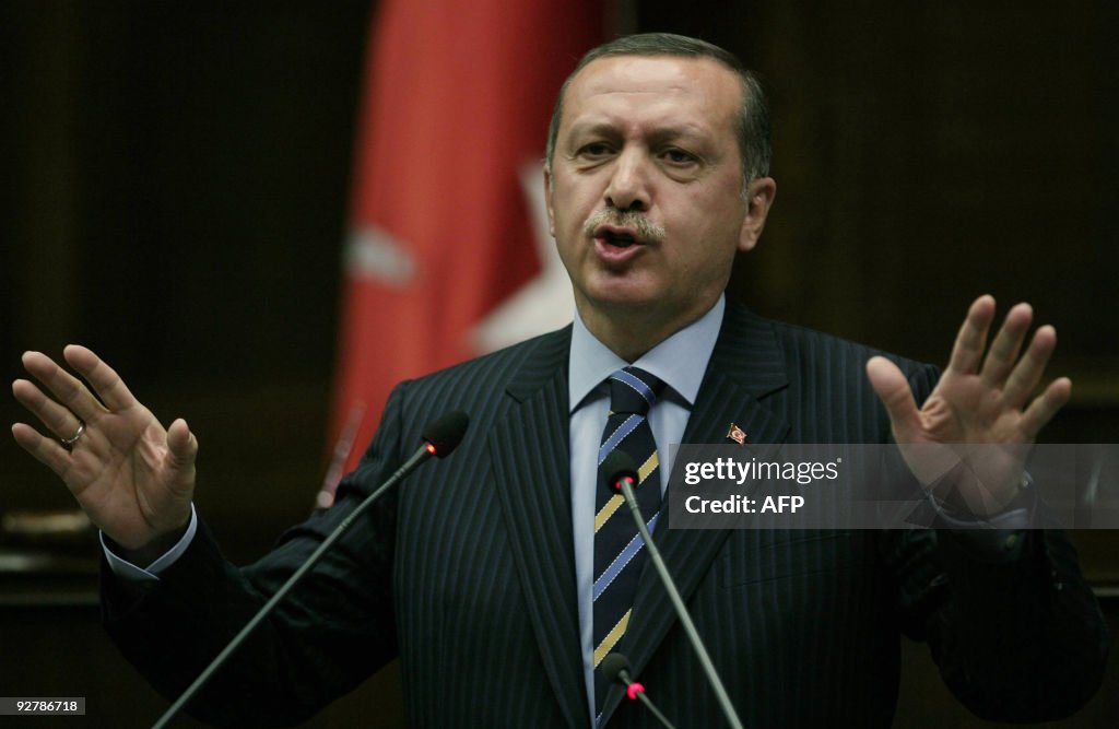 Turkish Prime Minister Recep Tayyip Erdo