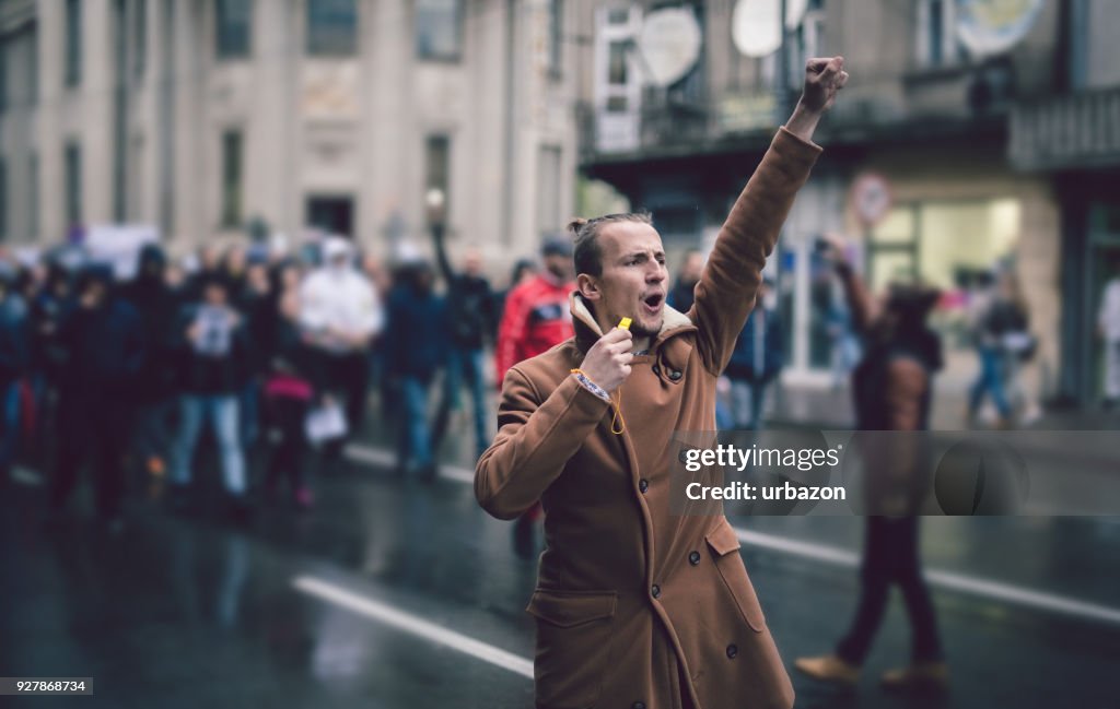 Young Protester