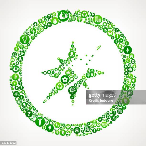 compass nature and environmental conservation icon pattern - live oak vector stock illustrations