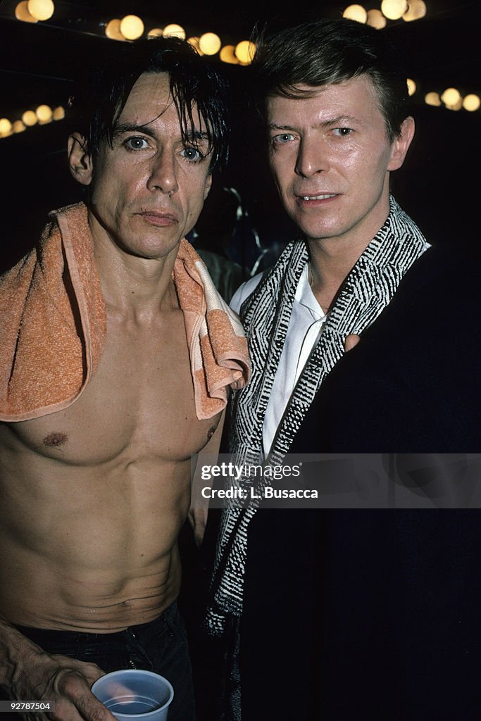 Pop & Bowie Backstage