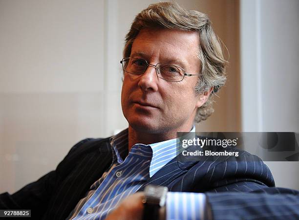 Sebastien Bazin, chief executive officer of Colony Capital SAS Europe, poses in his office in Paris, France, on Thursday, Nov. 5, 2009. Colony...