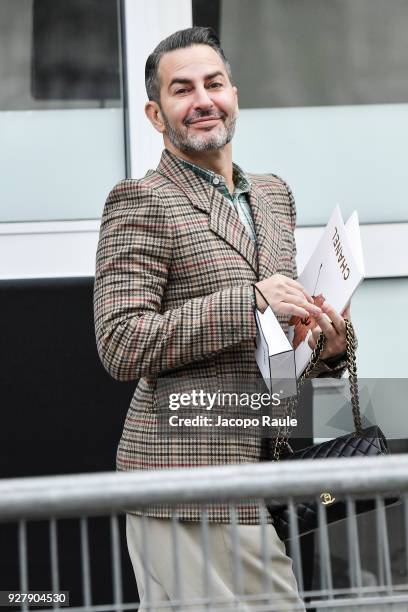 Marc Jacobs is seen arriving at Chanel Fashion Show during the Paris Fashion Week Womenswear Fall/Winter 2018/2019 on March 6, 2018 in Paris, France.