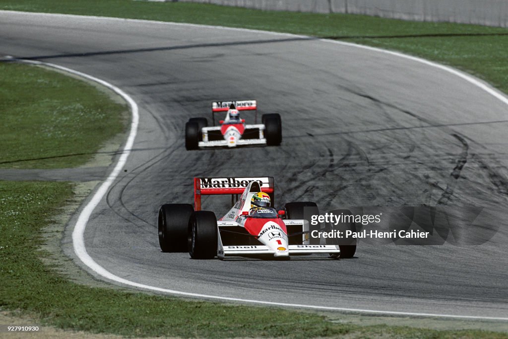 Ayrton Senna, Alain Prost, Grand Prix Of San Marino