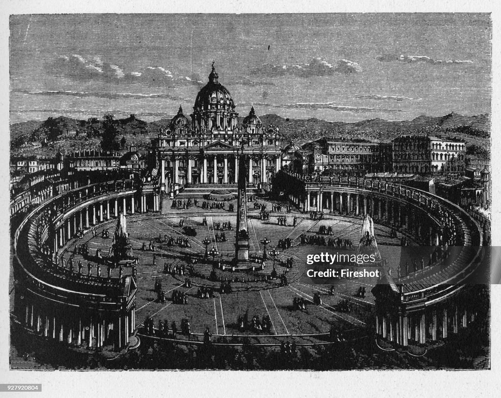 Square Rome Formation History of Ancient Rome. St. Peter's Square is a massive plaza... News ...