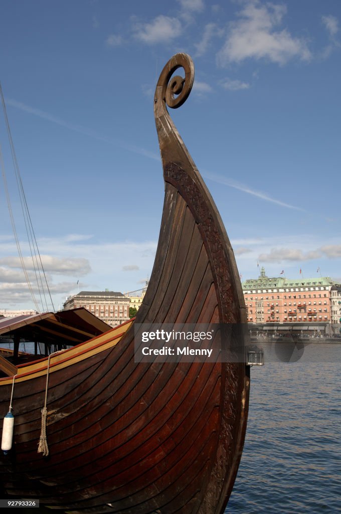 Viking Boat Stockholm Sweden