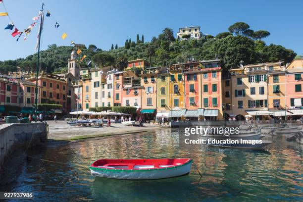 Portofino, Genoa Province, Italian Riviera, Italy, The harbor.