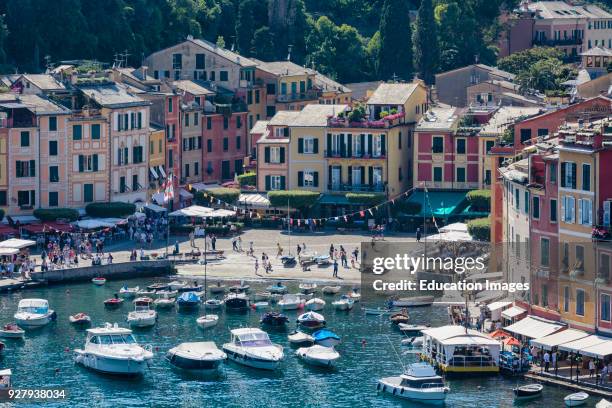 Portofino, Genoa Province, Italian Riviera, Italy, The harbor.