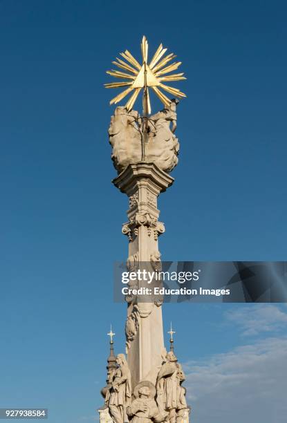 Holy Trinity Column, Unity Square, Timisoara, Romania.