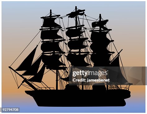 Sailing Ship (Vector) Sailing Ship (Vector)