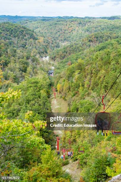 Natural Bridge State Resort Park in Kentucky.