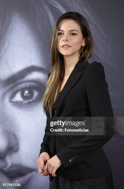 Julieta Restrepo attends a photocall for 'Loving Pablo' at the Melia Serrano Hotel on March 6, 2018 in Madrid, Spain.