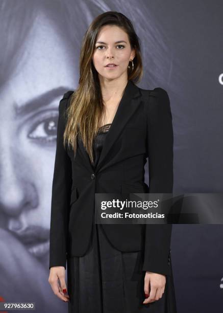 Julieta Restrepo attends a photocall for 'Loving Pablo' at the Melia Serrano Hotel on March 6, 2018 in Madrid, Spain.