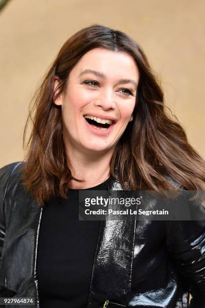 Aurelie Dupont attends the Chanel show as part of the Paris Fashion Week Womenswear Fall/Winter 2018/2019 at Le Grand Palais on March 6, 2018 in...