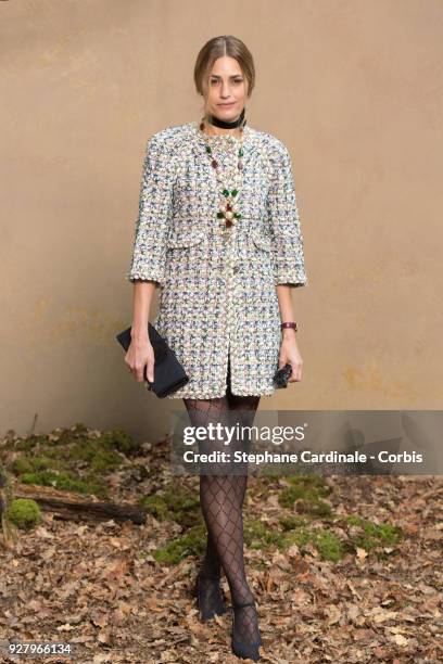 Yasmin Le Bon attends the Chanel show as part of the Paris Fashion Week Womenswear Fall/Winter 2018/2019 on March 6, 2018 in Paris, France.