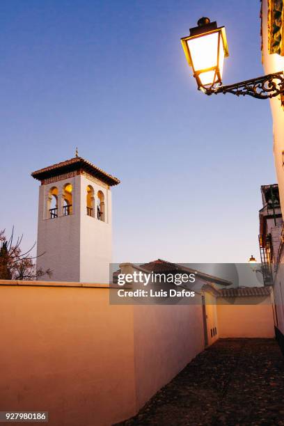 albaicin mosque - albaicín - fotografias e filmes do acervo