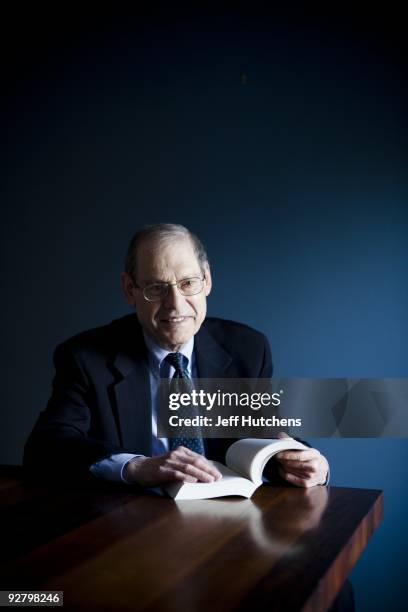 Robert Dallek, a prominent American historian specializing in American presidents is photographed in his home on March 5, 2009 in Washington, D.C....