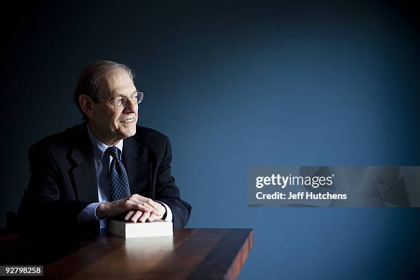 Robert Dallek, a prominent American historian specializing in American presidents is photographed in his home on March 5, 2009 in Washington, D.C....