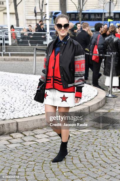 Sofia Sanchez de Betak attends the Miu Miu show as part of the Paris Fashion Week Womenswear Fall/Winter 2018/2019 on March 6, 2018 in Paris, France.