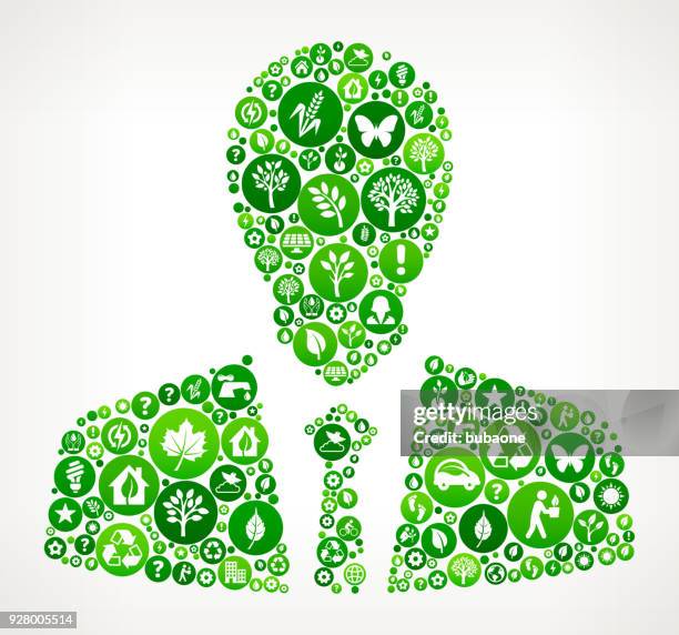 busienssman nature and environmental conservation icon pattern - solar panel worker stock illustrations