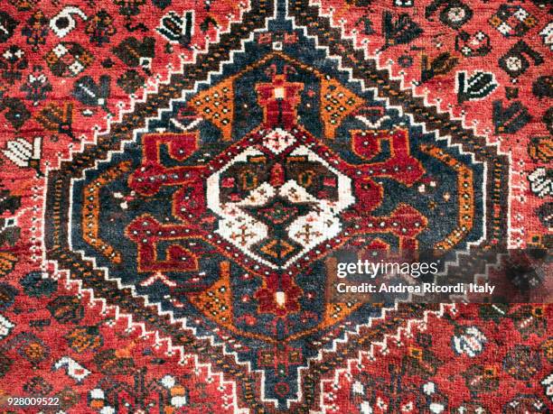 persian carpet detail - タペストリー ストックフォトと画像