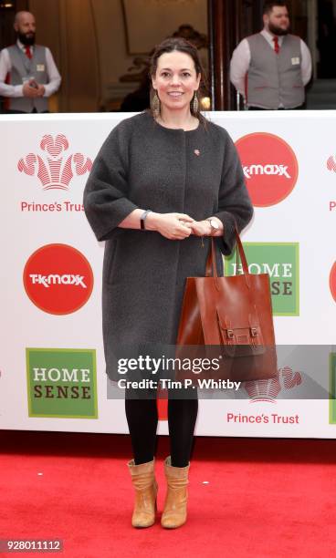 Olivia Colman attends 'The Prince's Trust' and TKMaxx with Homesense Awards at London Palladium on March 6, 2018 in London, England.