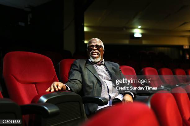 Legendary actor John Kani during an interview at the Market Theatre on March 02, 2018 in Johannesburg, South Africa. Kani, who also plays King TChaka...