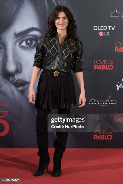 Penelope Cruz attends the 'Loving Pablo' Photocall at Melia Serrano Hotel in Madrid on March 6, 2018