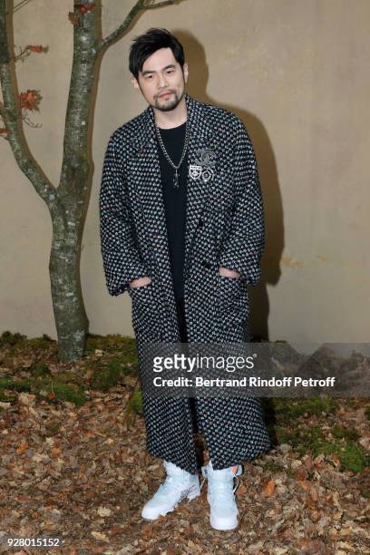 Jay Chou attends the Chanel show as part of the Paris Fashion Week Womenswear Fall/Winter 2018/2019 on March 6, 2018 in Paris, France.
