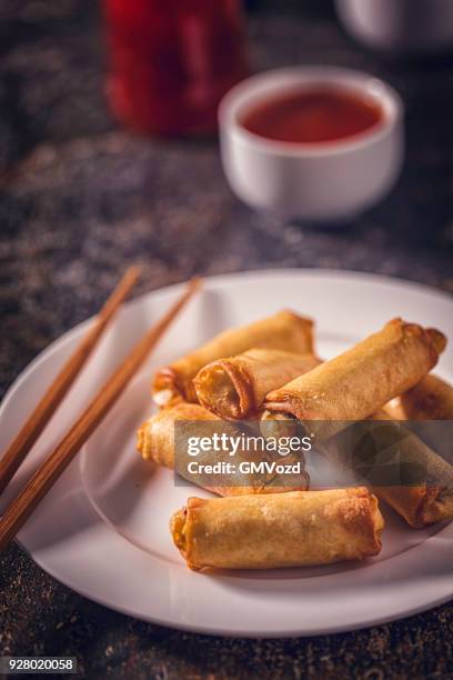 Deep Spring Roll 1,435 Deep Fried Spring Roll Stock Photos, High-Res Pictures, and ...